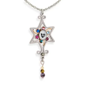 Kindled Star of David Necklace - 1430063