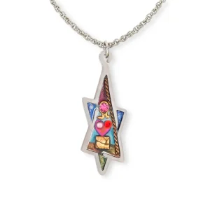 Beloved Star of David Necklace, Rose - 1430288