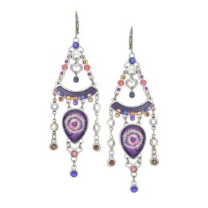 Yoolie's Fall-Winter 2017 Earrings, Tie Dye Color Group #1711806