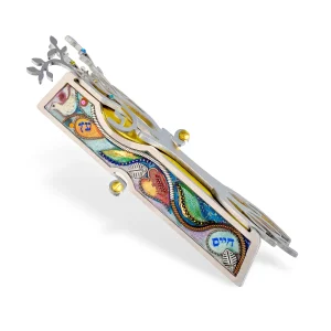 Inscribed Tree of Life Mezuzah - 1450384