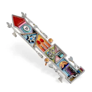 Candlelit Shabbat Mezuzah - 1450454