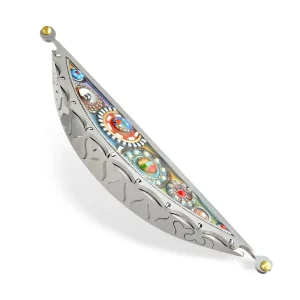 New Moon Mezuzah - 1450725